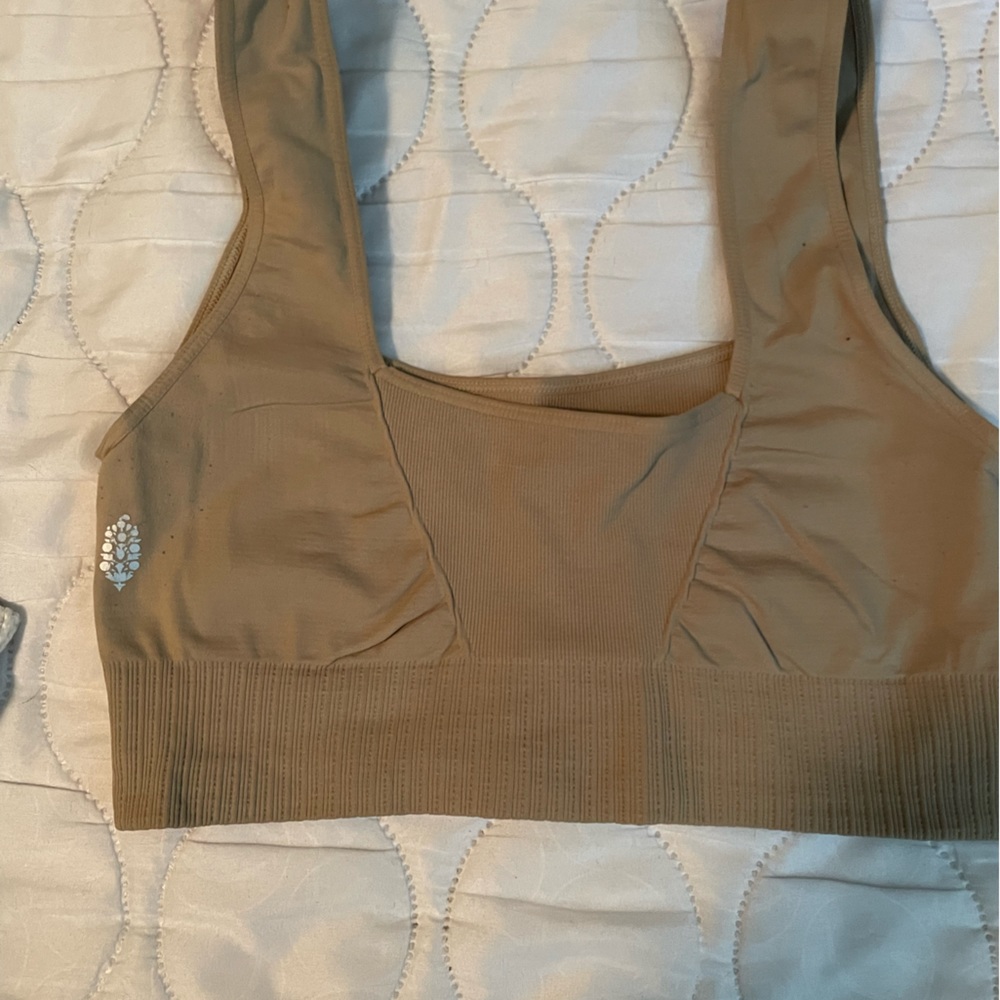 Free people square cut sports bra
